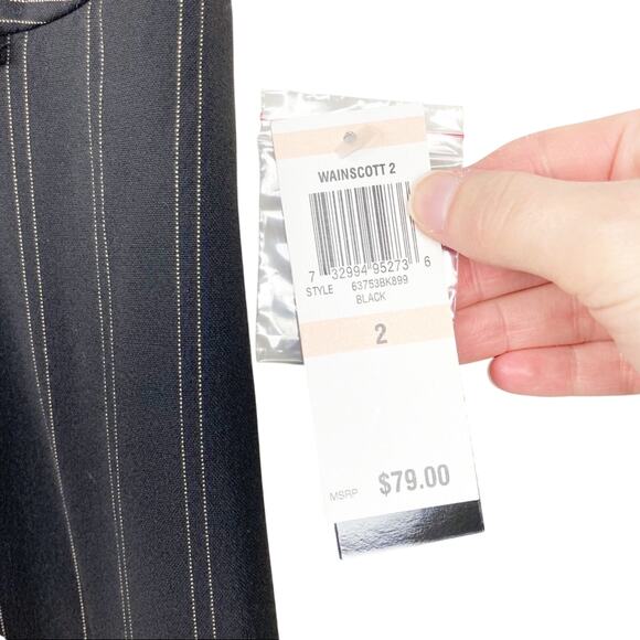 Inc International Concepts Striped Dress Pants Sz 2 - Picture 3 of 6